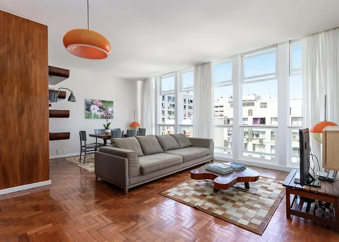 Unhotel - Apartamento Design Ipanema, 2 suites - Perto da praia